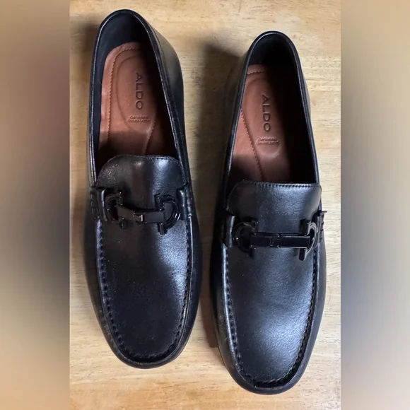 Aldo | Shoes | Aldo Mens Black Loafers | Poshmark